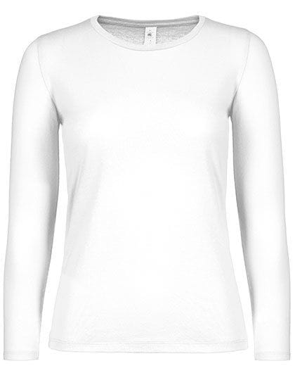 T-Shirt #E150 Long Sleeve / Women White