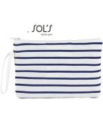 Striped Jersey Case Aurora White / Navy