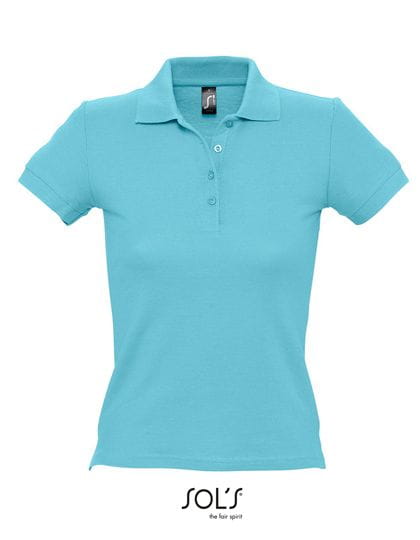 Ladies` Polo People 210 Atoll Blue