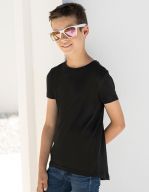 Kids` Longline T with Dipped Hem