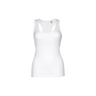 THC TIRANA WH. Damen Tank Top Weiß