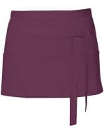 Cocktail Apron Aubergine (ca. Pantone 5115)