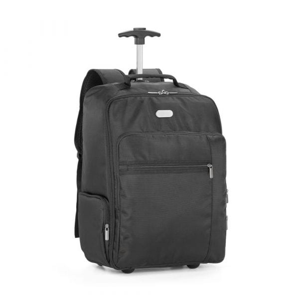 AVENIR. Trolley Laptop-Rucksack 17" Schwarz