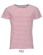 Men`s Round Neck Striped T-Shirt Miles