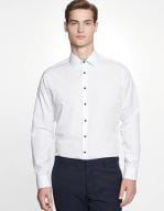 Men`s Shirt Poplin Slim Fit Longsleeve