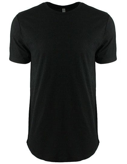 Men`s Cotton Long Body Crew Black