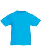 Kids Valueweight T Azure Blue