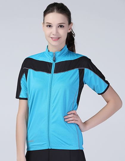 Ladies` Bikewear Full Zip Performance Top