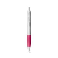 SWING. Kugelschreiber mit Clip aus Metall Rosa